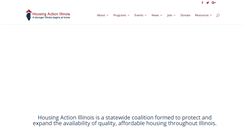 Desktop Screenshot of housingactionil.org