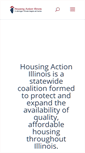 Mobile Screenshot of housingactionil.org